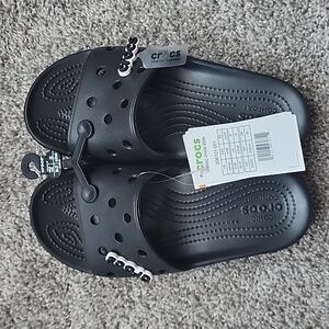 CROCS - classic crocs slide in black